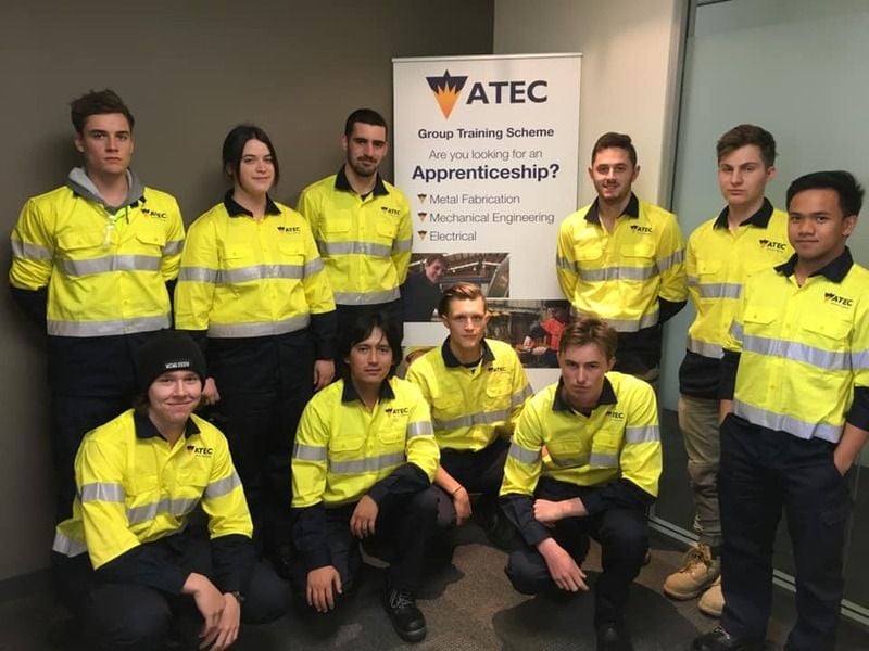 Welcome to the first ATEC Group Training Electrical Pre-Apprenticeship Group Welcome to the first ATEC Group Training Electrical Pre-Apprenticeship Group
